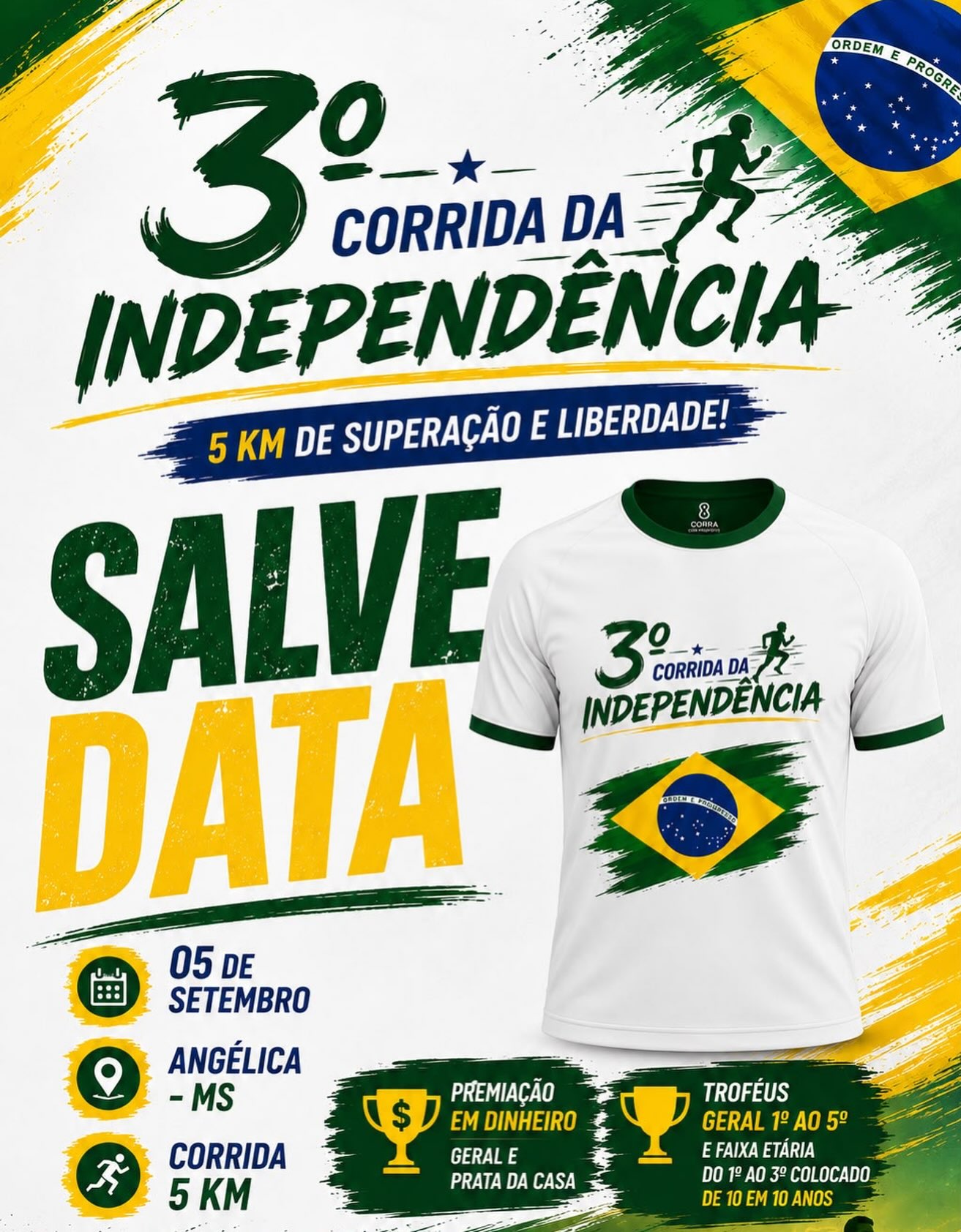 3ª Corrida da Independência será realiza...