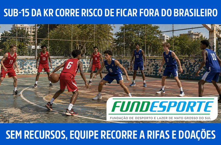 Sem atenção da Fundesporte sub-15 de bas...