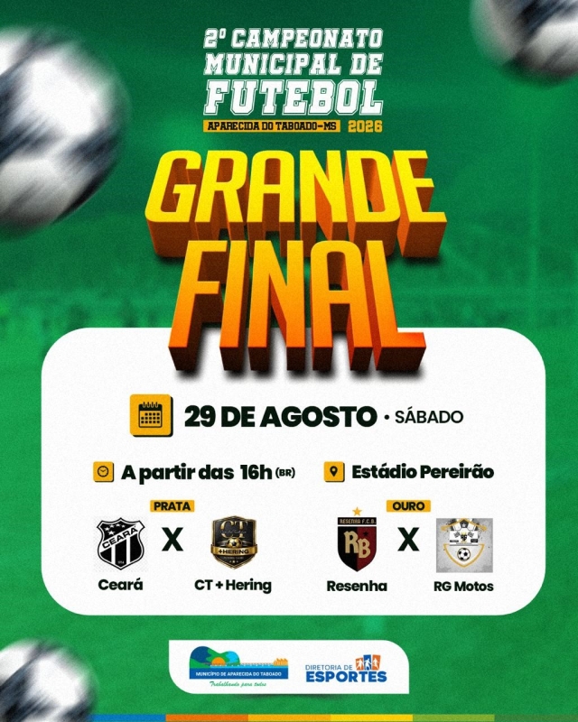Finais do Campeonato Municipal de Futebo...