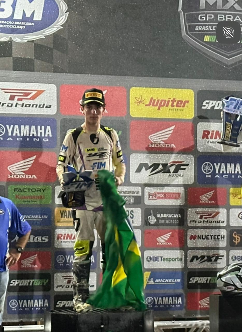 Miguel Boer fecha temporada da YZ 125 Cu...