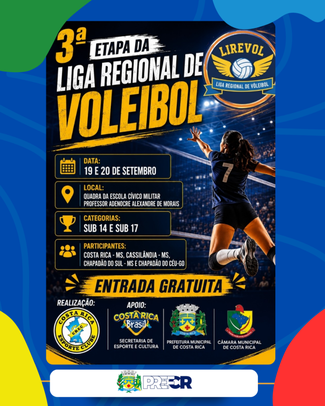 Costa Rica sedia 3ª etapa da Liga Region...