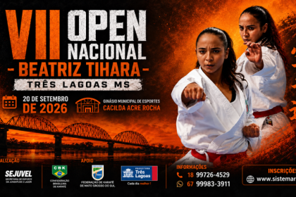 Três Lagoas sediará o VII Open Nacional...