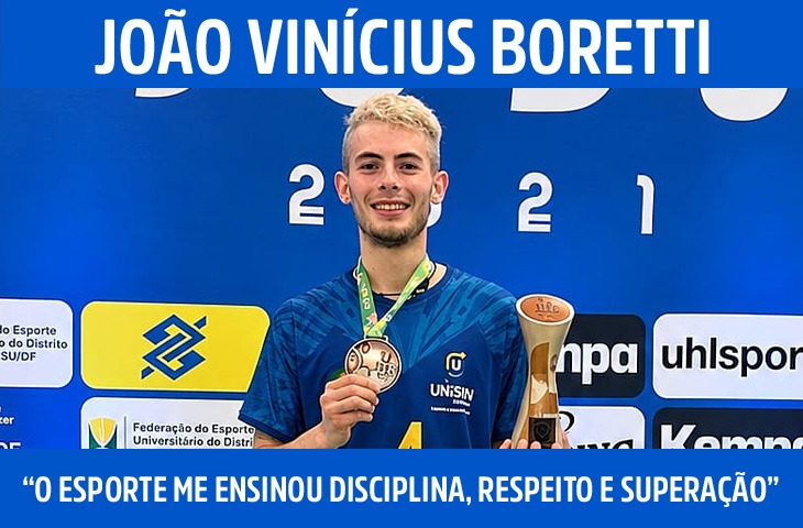 “O esporte me ensinou disciplina, respei...