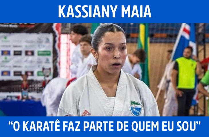 “O karatê faz parte de quem eu sou”, diz...