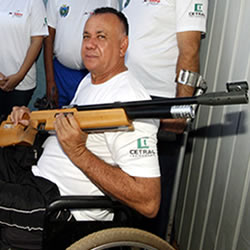 Para-atleta do Estado viaja rumo ao Mundial de Para-tiro nos EUA
