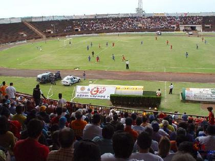 Estádio Douradão passa por vistoria da CBF nesta quinta-feira