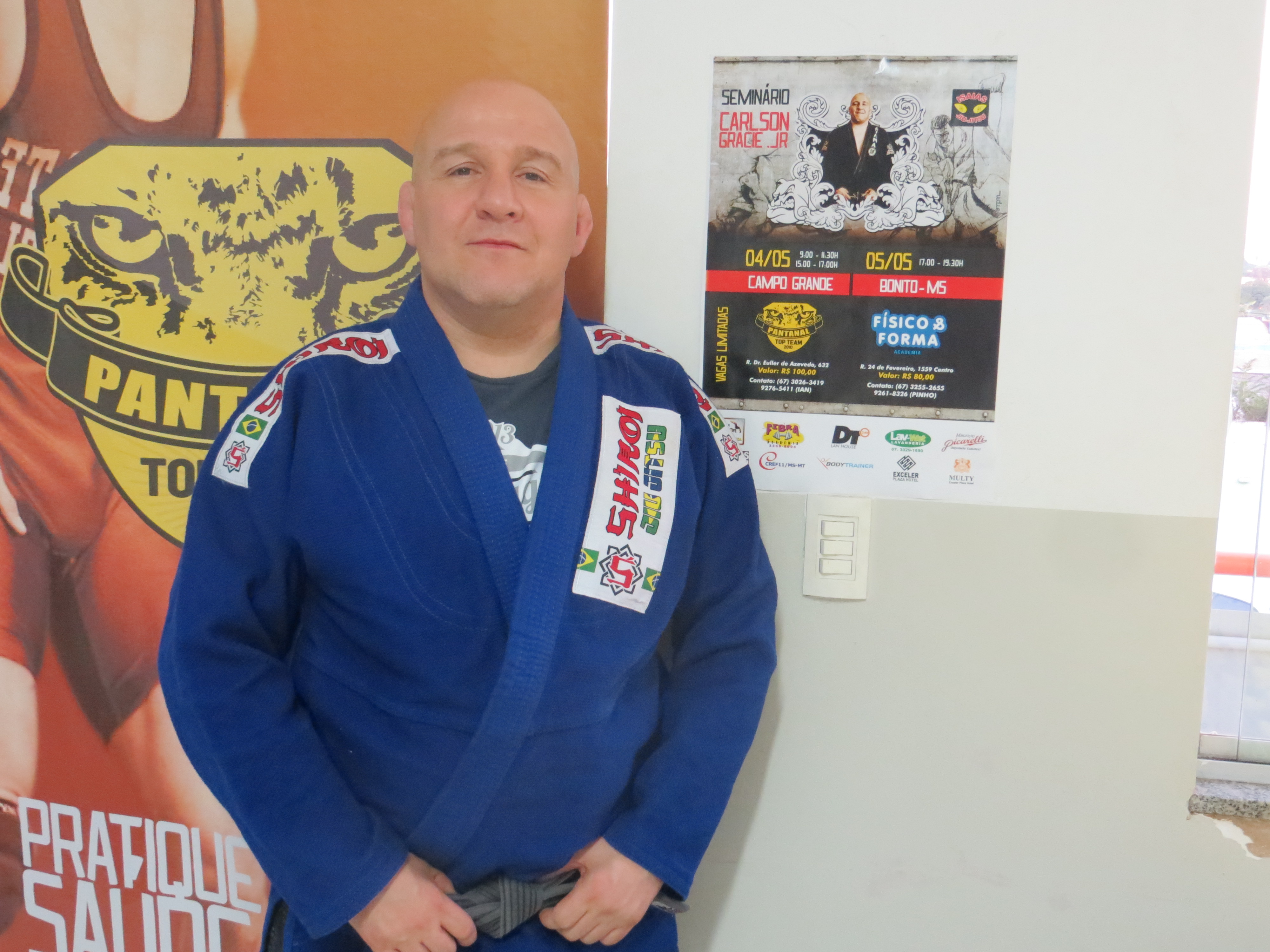 Filho de Carlson Gracie vem ao Estado para seminário de Jiu-Jitsu