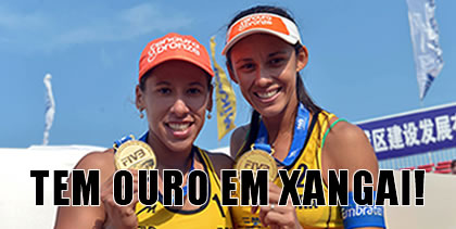 Parceria de Talita leva o ouro em Grand Slam na China
