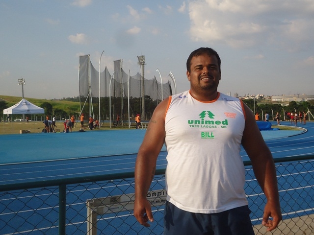 Atleta de Três Lagoas representará Seleção Brasileira de atletismo na Colômbia