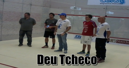 Tcheco vence o Torneio de Squash realizado em shopping na Capital