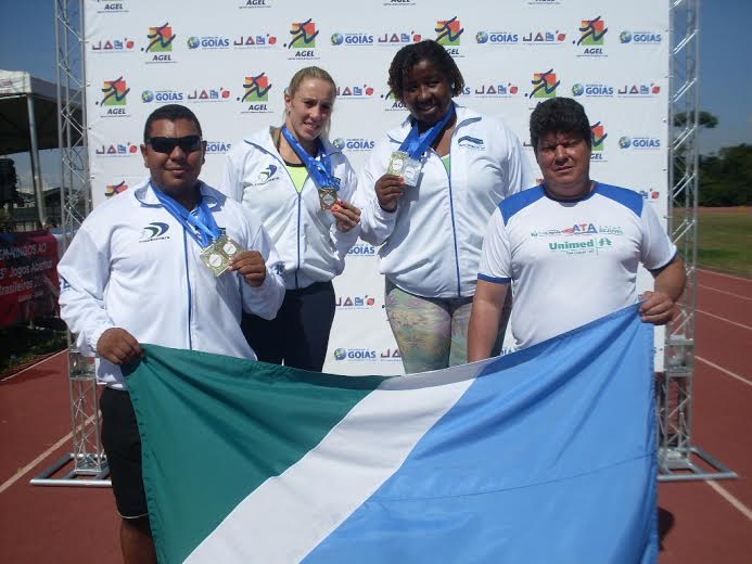 Atletas do Atletismo de Três Lagoas são destaques em Jogos Brasileiros em Goiânia