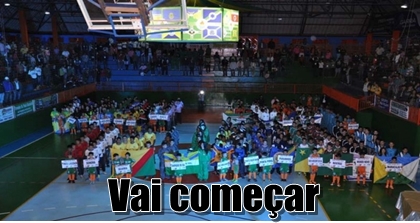 Chapadão do Sul recebe jogos de Futsal do JEMS 2014