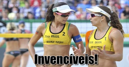 Talita e Larissa vencem e chegam ao sexto título consecutivo