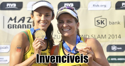 Talita e Larissa conquistam 7º título e 44ª vitória consecutiva 