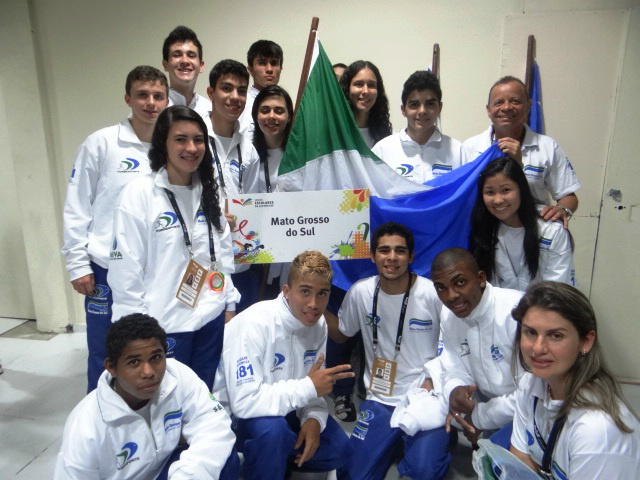 Delegação de MS começa a embarcar para Etapa Nacional dos Jogos Escolares da Juventude