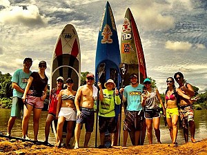 Clube de Canoagem de Aquidauana treina para o Pantanal Extremo