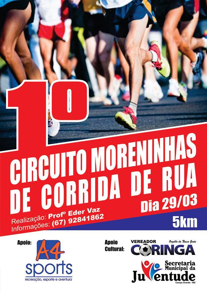 Circuito Moreninhas acontece no fim de março