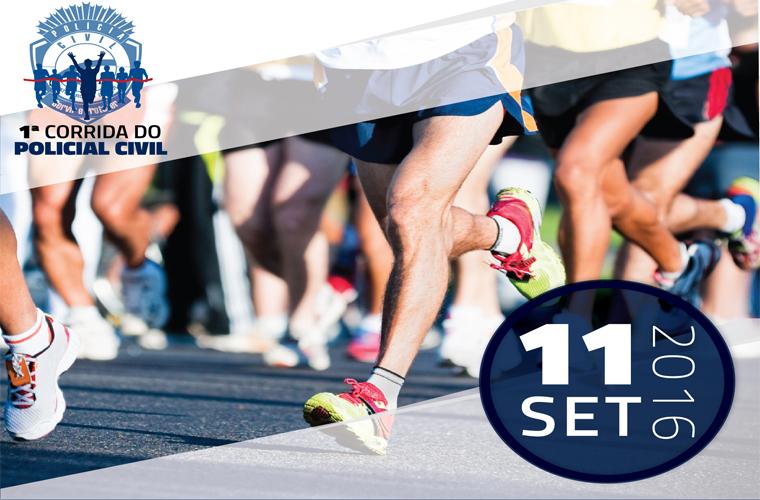 1ª Corrida do Policial Civil recebe inscrições até o dia 8