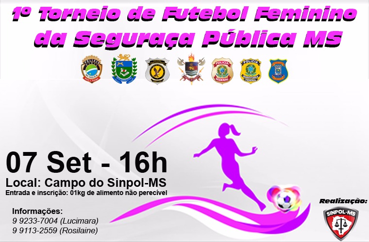 Sinpol realiza Torneio da Segurança Pública no dia 7