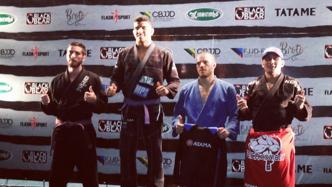 Campo-grandense fica com o bronze no Mundial de Jiu-jitsu