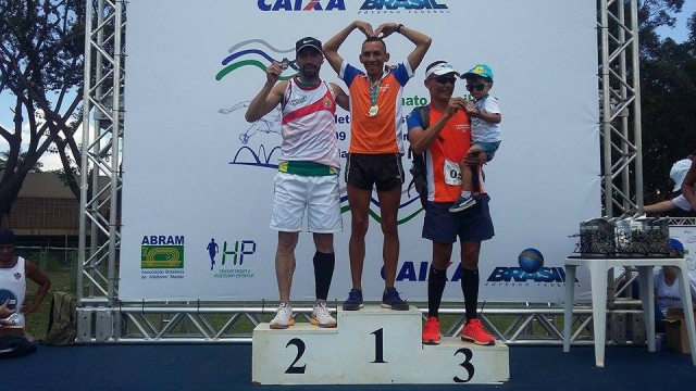 Douradense conquista duas pratas no Brasileiro Master
