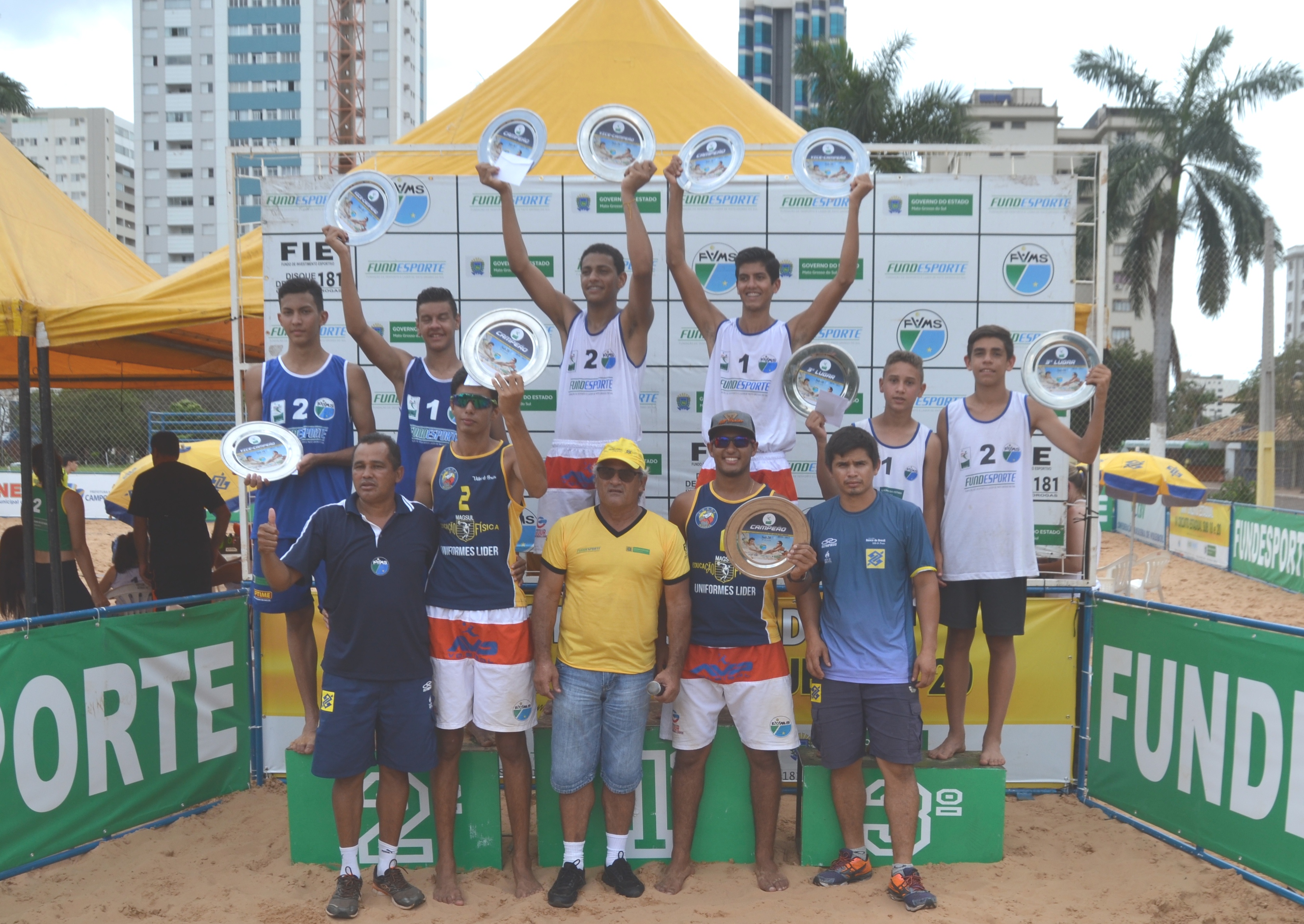 Etapa do Estadual definiu campeões em Campo Grande