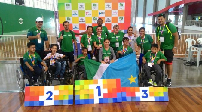MS soma quatro conquistas na bocha nas Paralimpíadas Escolares