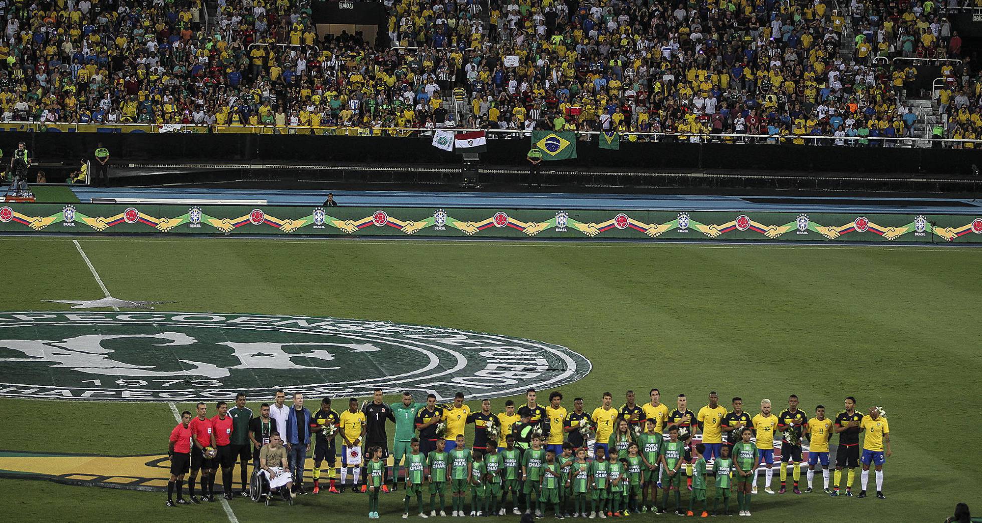No Jogo da Amizade, Brasil vence a Colômbia por 1 a 0