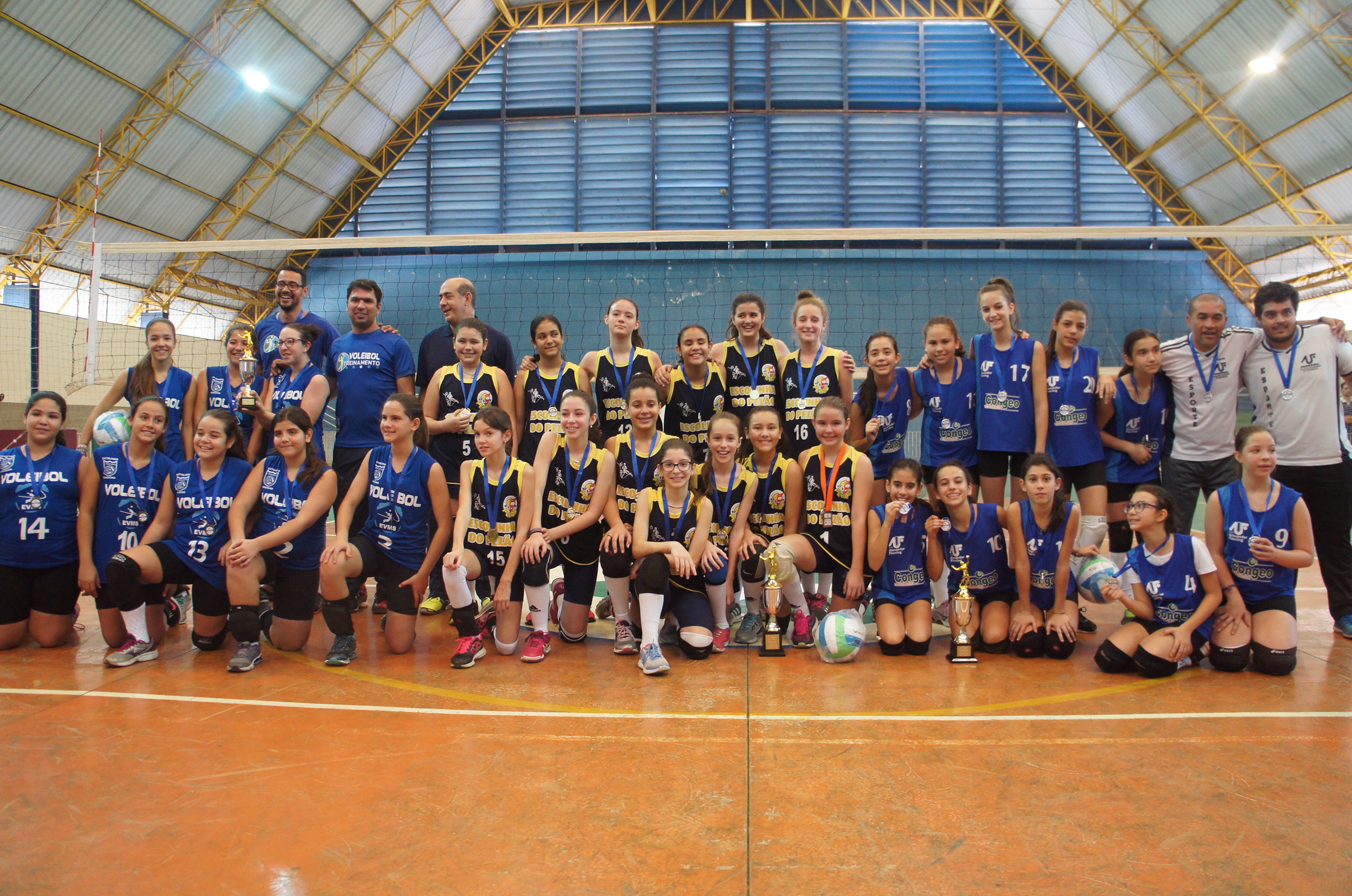 Metropolitano de Voleibol define campeões nas categorias de base