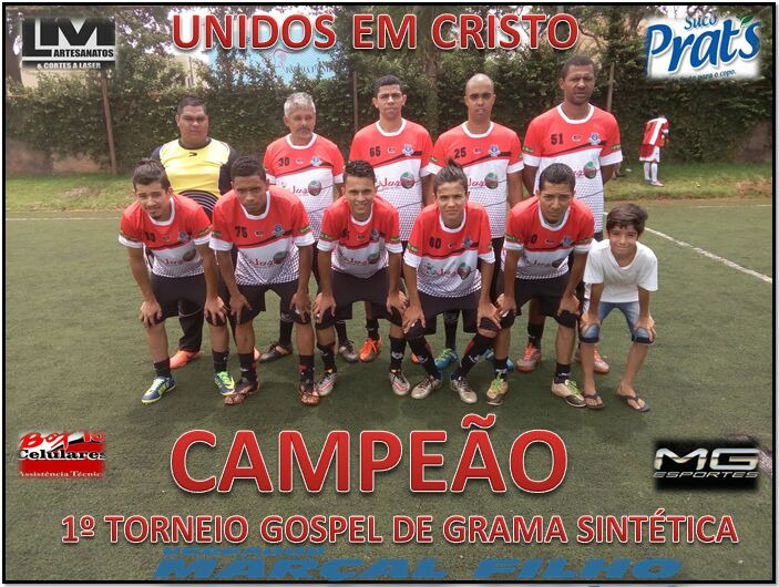 Unidos em Cristo é campeão do 1º Torneio Gospel de Grama Sintética