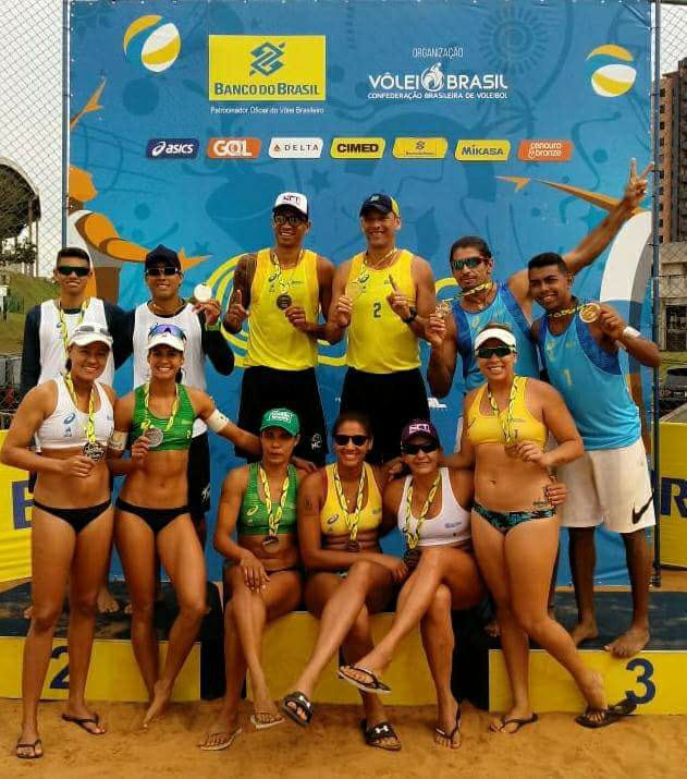 Atleta de MS é bronze em etapa do Circuito Brasileiro Challenger 