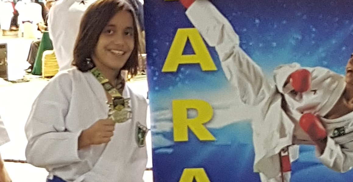 Atleta de MS fatura Brasileiro de Karatê em Minas Gerais