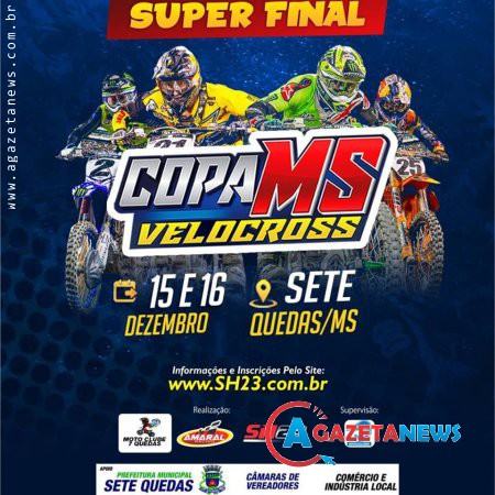 Sete Quedas recebe final da Copa MS Velocross 