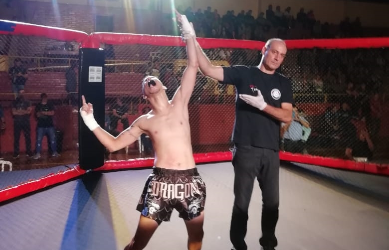 Kallew Faísca finaliza paraguaio em 56 segundos no CTF MMA Internacional