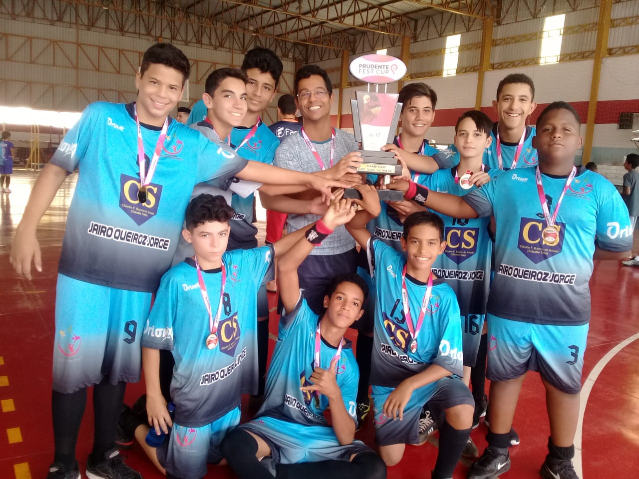 Handebol de Três Lagoas conquista troféu de ouro em Presidente Prudente