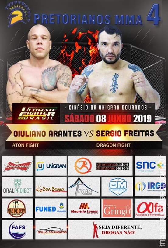 Atleta representa Maracaju em campeonato de MMA