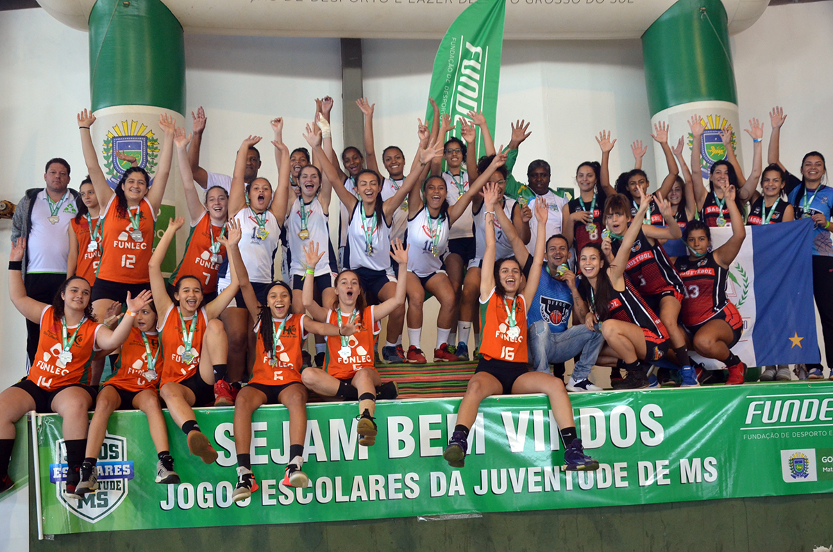 Três Lagoas vence nas três modalidades dos Jogos Escolares 