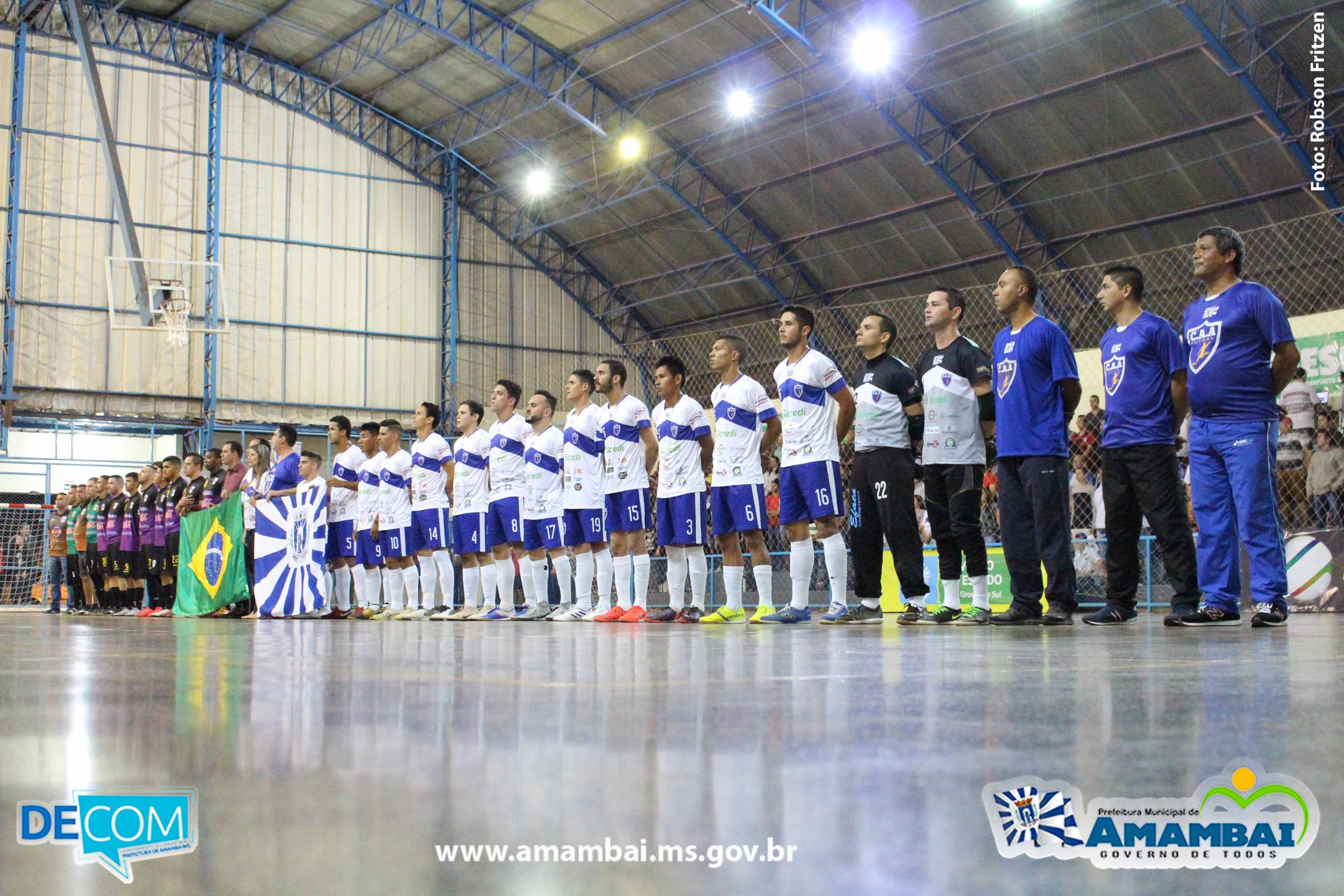 Amambai se classifica e enfrenta Coxim na 4ª fase da Copa Morena﻿