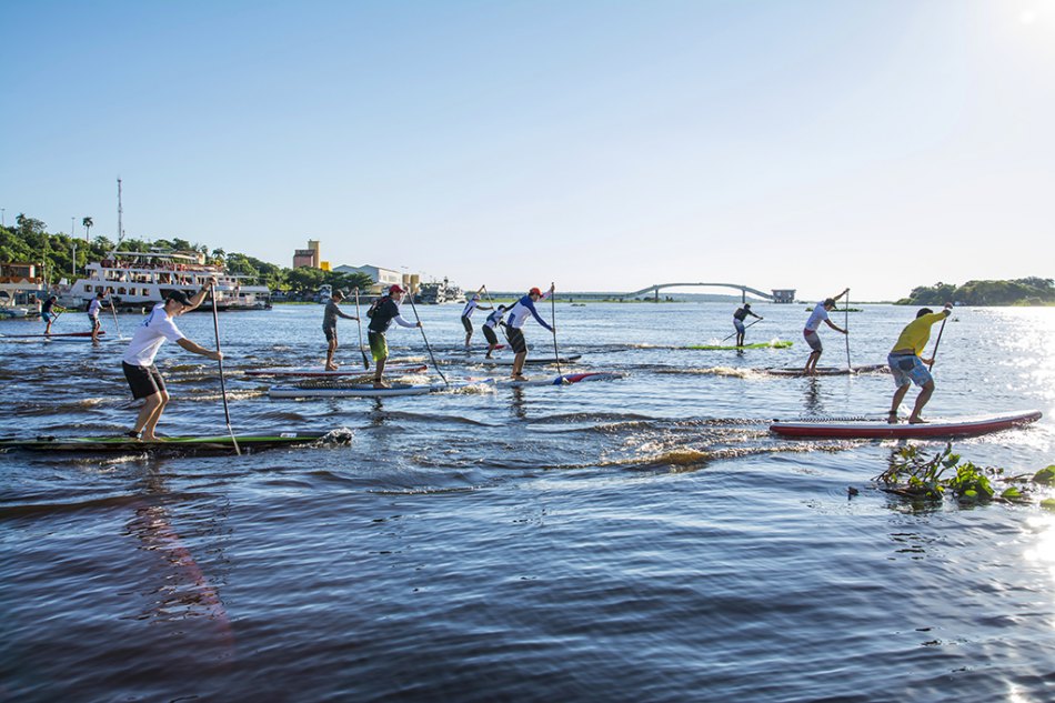 Circuito de Stand Up Paddle acontece em Corumbá