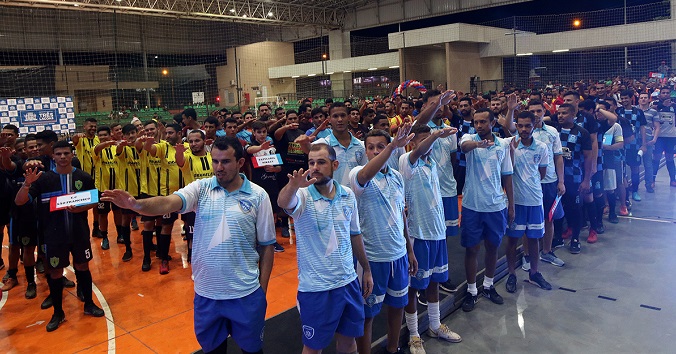 Abertura marca início do Campeonato Municipal de Futsal em Três Lagoas