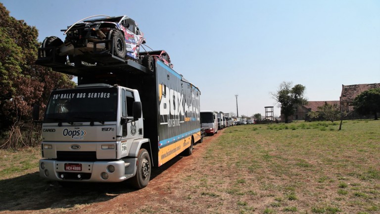 Equipes do Rally dos Sertões chegam a Campo Grande