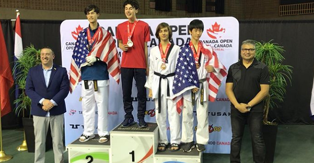 Atleta de MS conquista o bronze no Canadá Open de Taekwondo