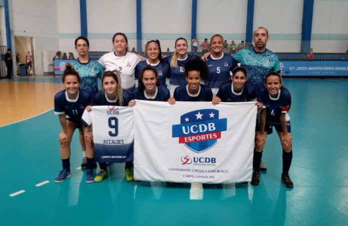 Feminino UCDB vence na entreia dos Jogos Universitários