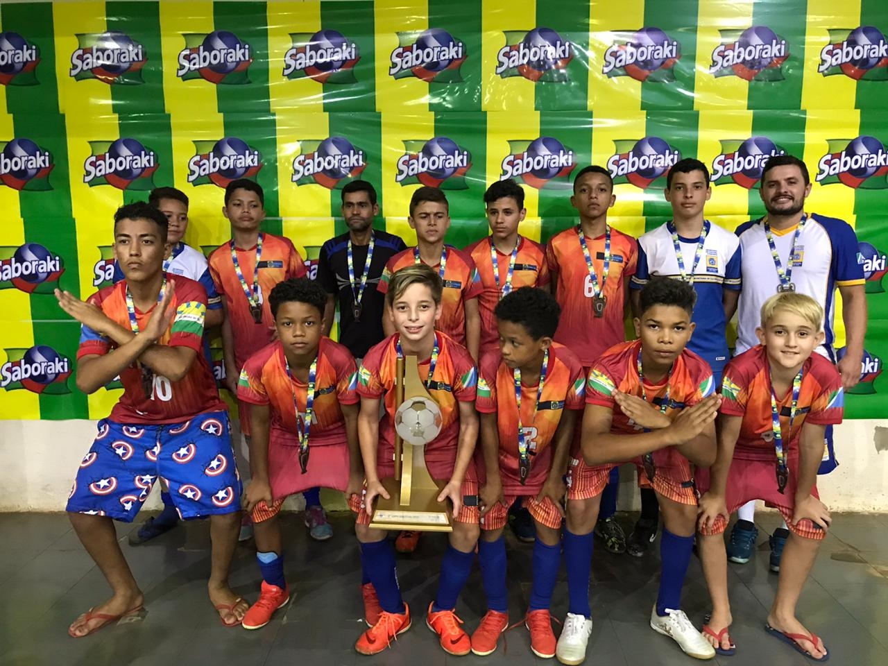 Escolinha de futsal de Chapadão foi à Copa Saboraki