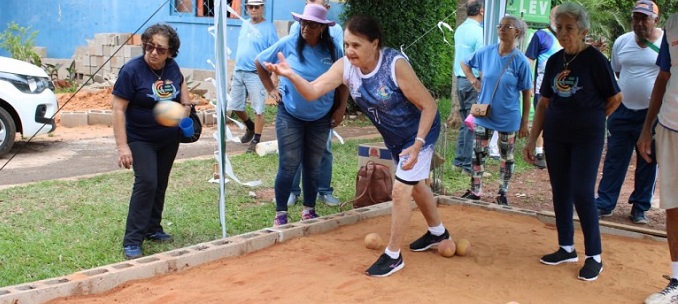 Idosos mostram disposição em Jogos de Verão da Melhor Idade