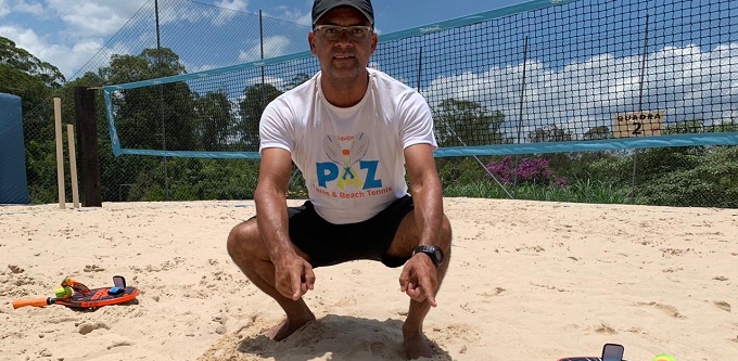 Técnico de MS participa de curso de capacitação no beach tennis ﻿