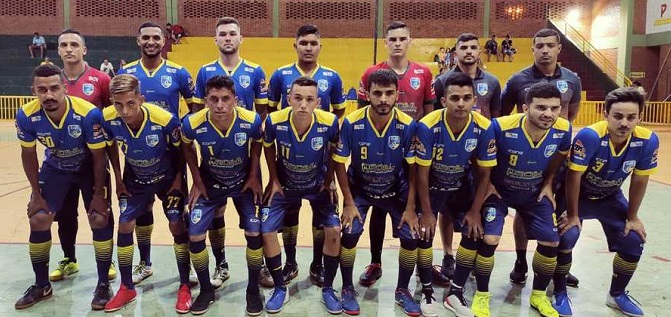 Equipe de Nova Andradina na Liga de Futsal joga em casa no sábado