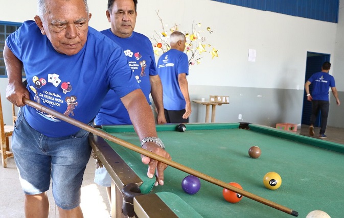 CCI de Dourados realiza atividades esportivas﻿ para idosos