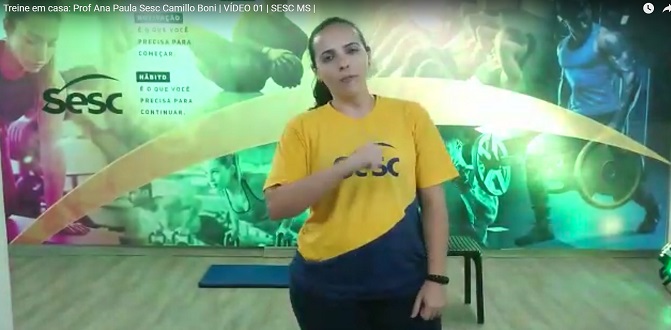 Sesc divulga vídeos de exercícios físicos para diminuir obesidade﻿