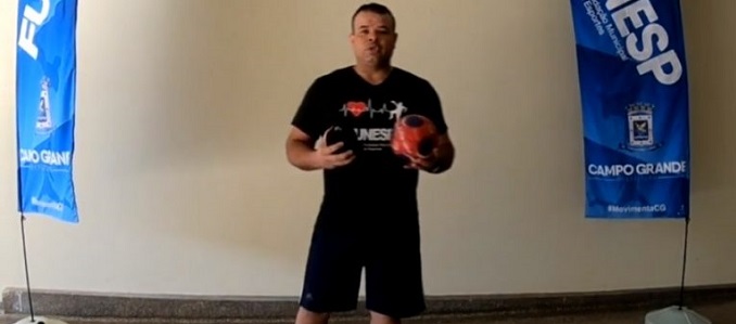 Movimenta CG em casa disponibiliza vídeo sobre handebol